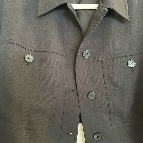 Button Up Crop Jacket - Picture 5 of 6